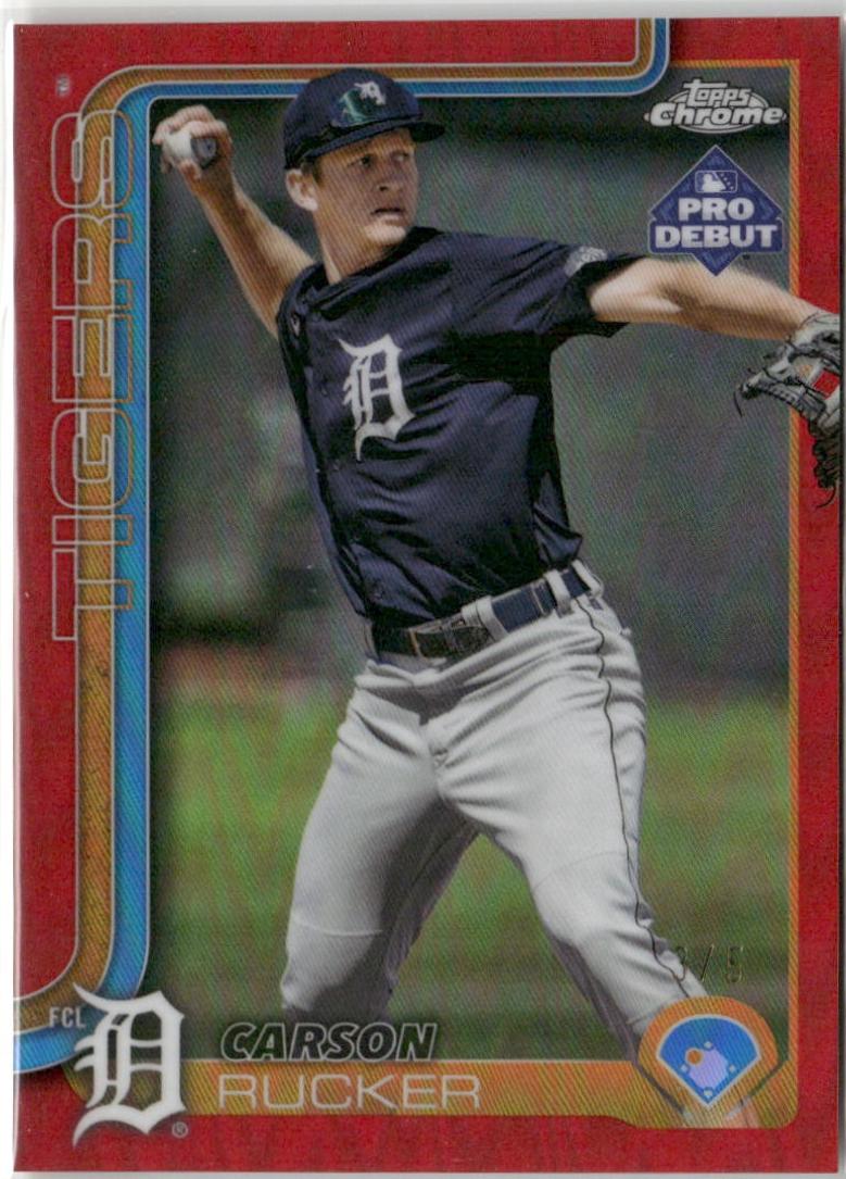 Carson Rucker [Red Refractor] #PDC-134