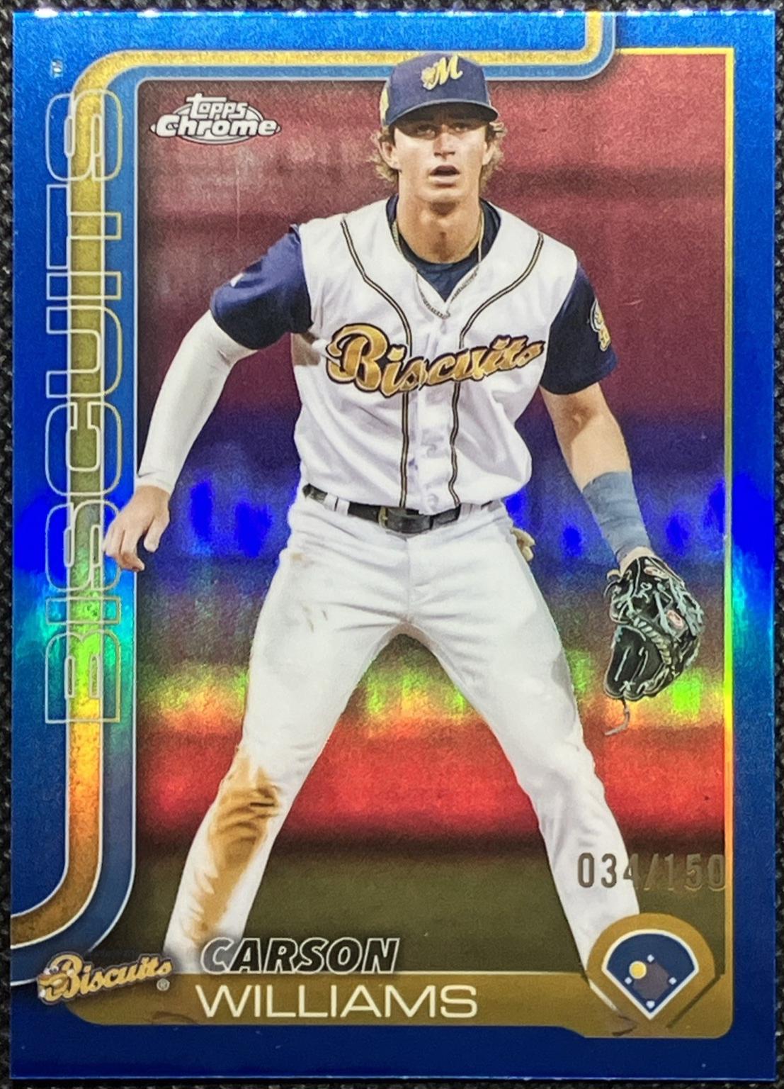 Carson Williams [Blue Refractor] #PDC-127