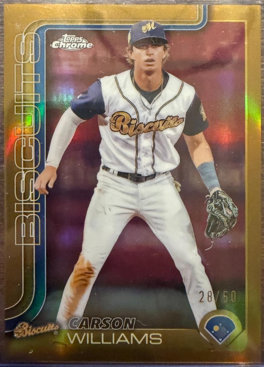 Carson Williams [Gold Refractor] #PDC-127