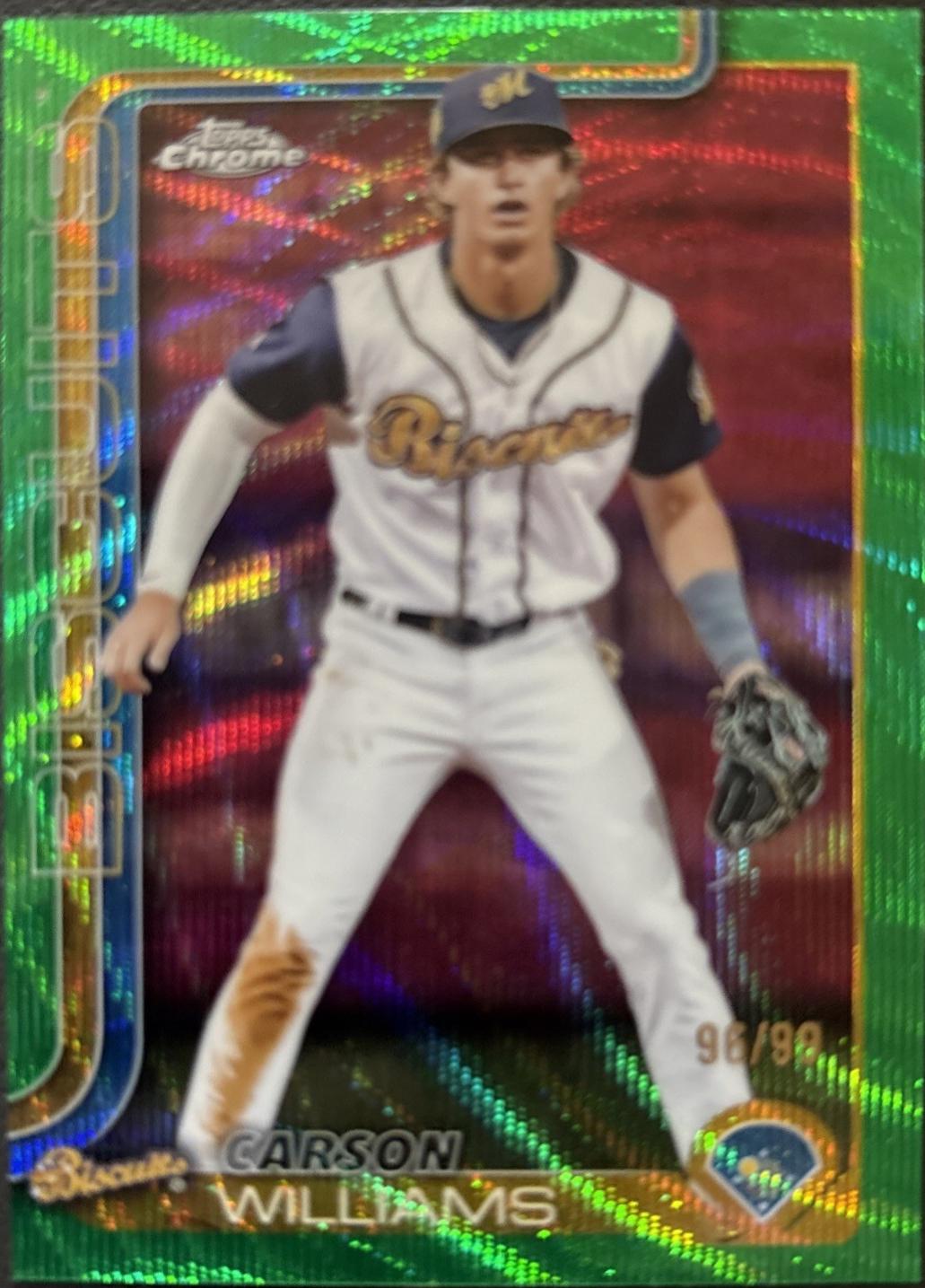 Carson Williams [Green Wave Refractor] #PDC-127