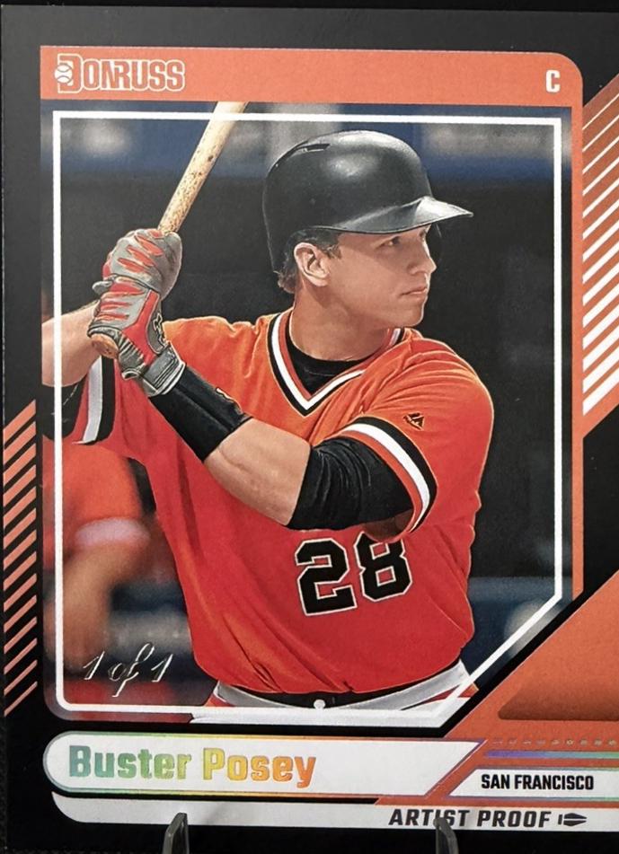 Buster Posey [Artist Proof Black] #97