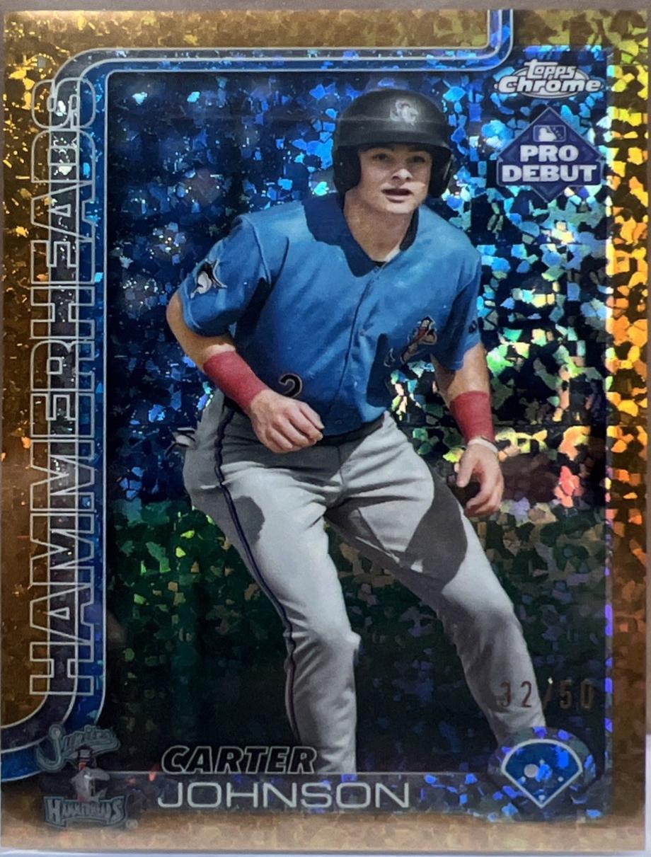 Carter Johnson [Gold Refractor] #PDC-187