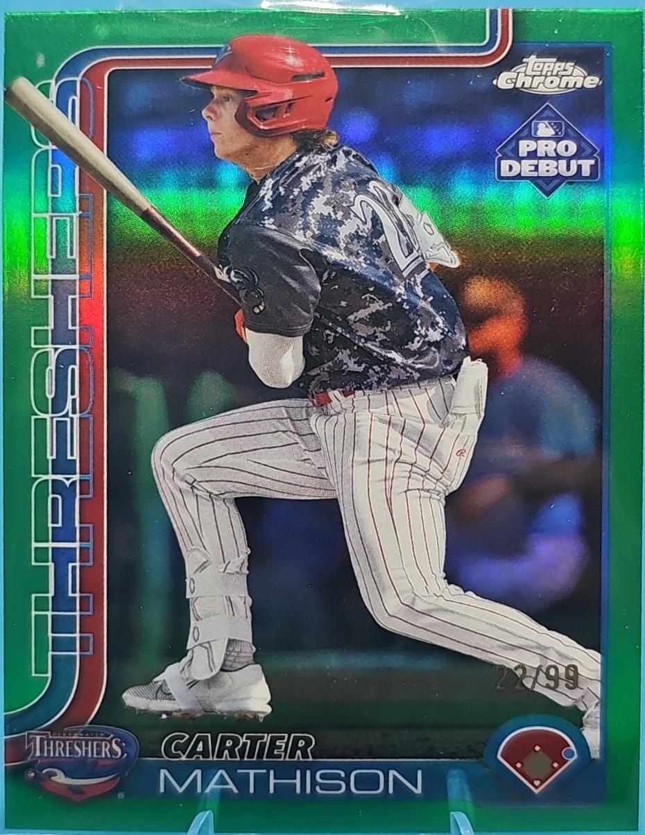 Carter Mathison [Green Refractor] #PDC-88