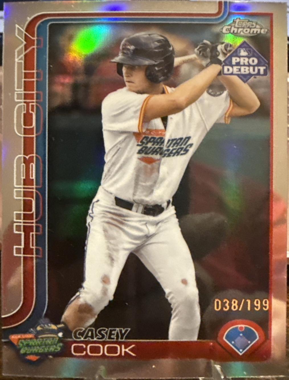 Casey Cook [Refractor] #PDC-188