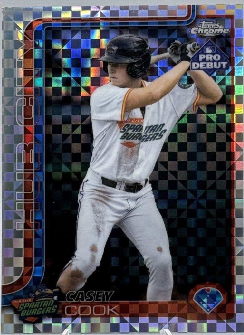 Casey Cook [Xfractor] #PDC-188