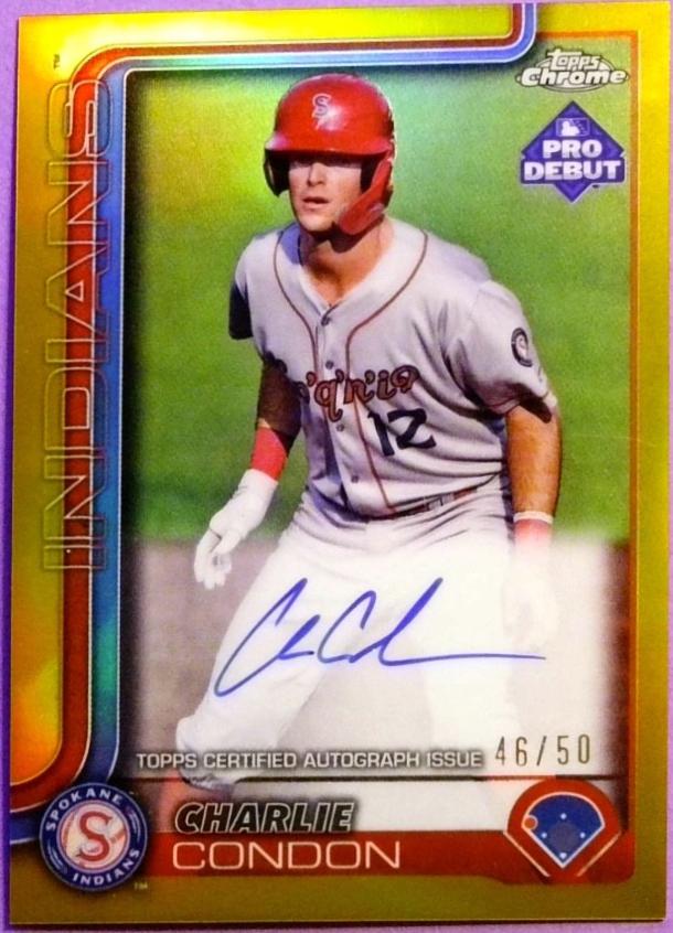 Charlie Condon [Gold Refractor] #PDC-64