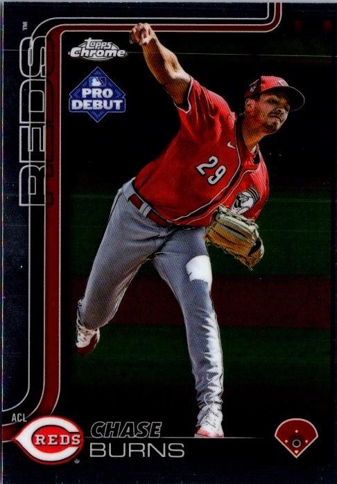 Chase Burns [Gold Refractor] #PDC-169