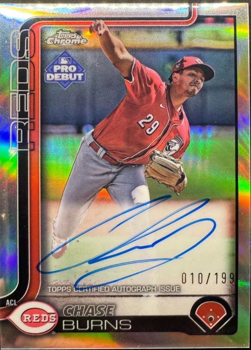 Chase Burns [Refractor] #PDC-169