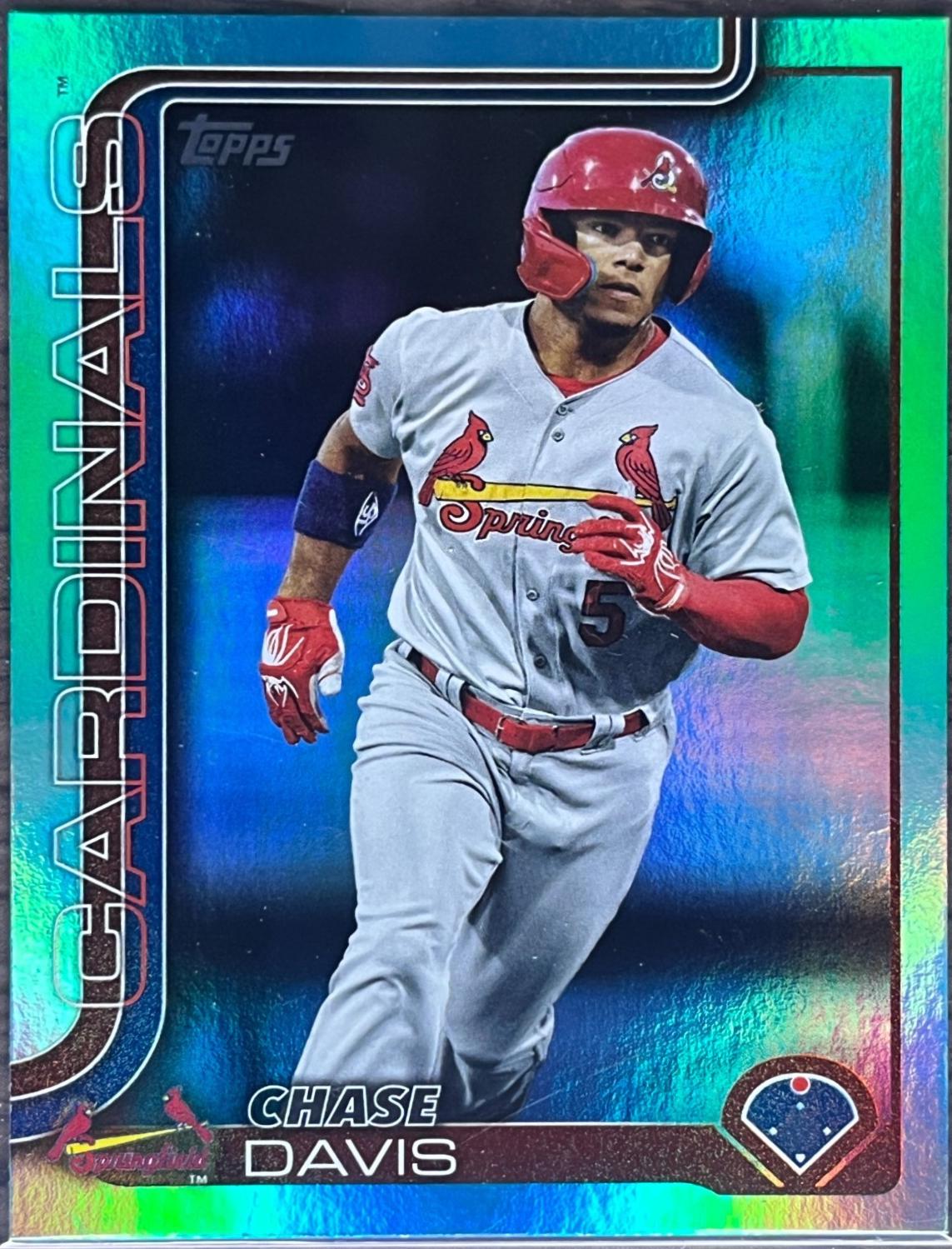 Chase Davis [Aqua Refractor] #PDC-154