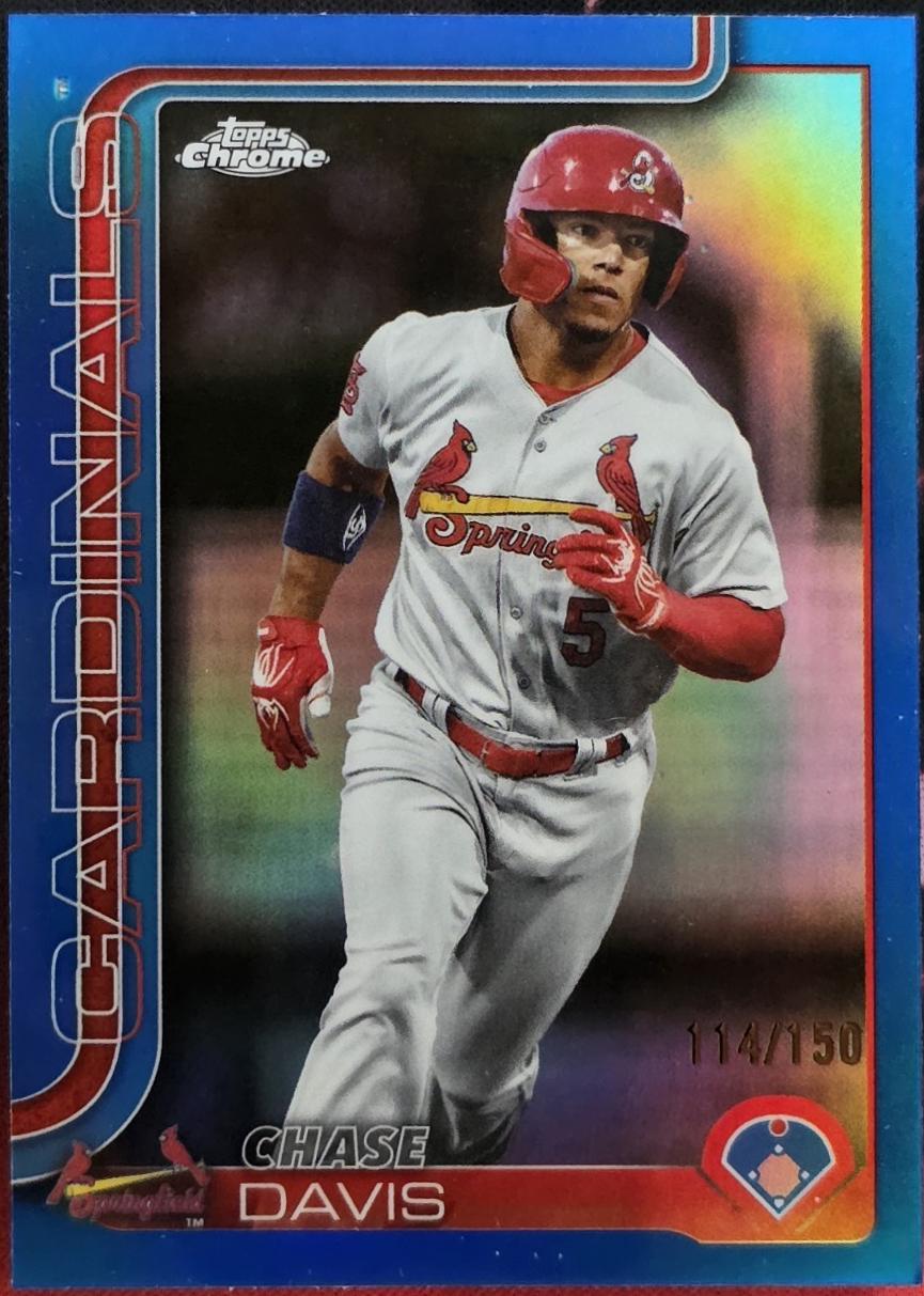 Chase Davis [Blue Refractor] #PDC-154