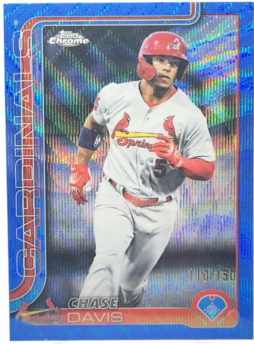 Chase Davis [Blue Wave Refractor] #PDC-154