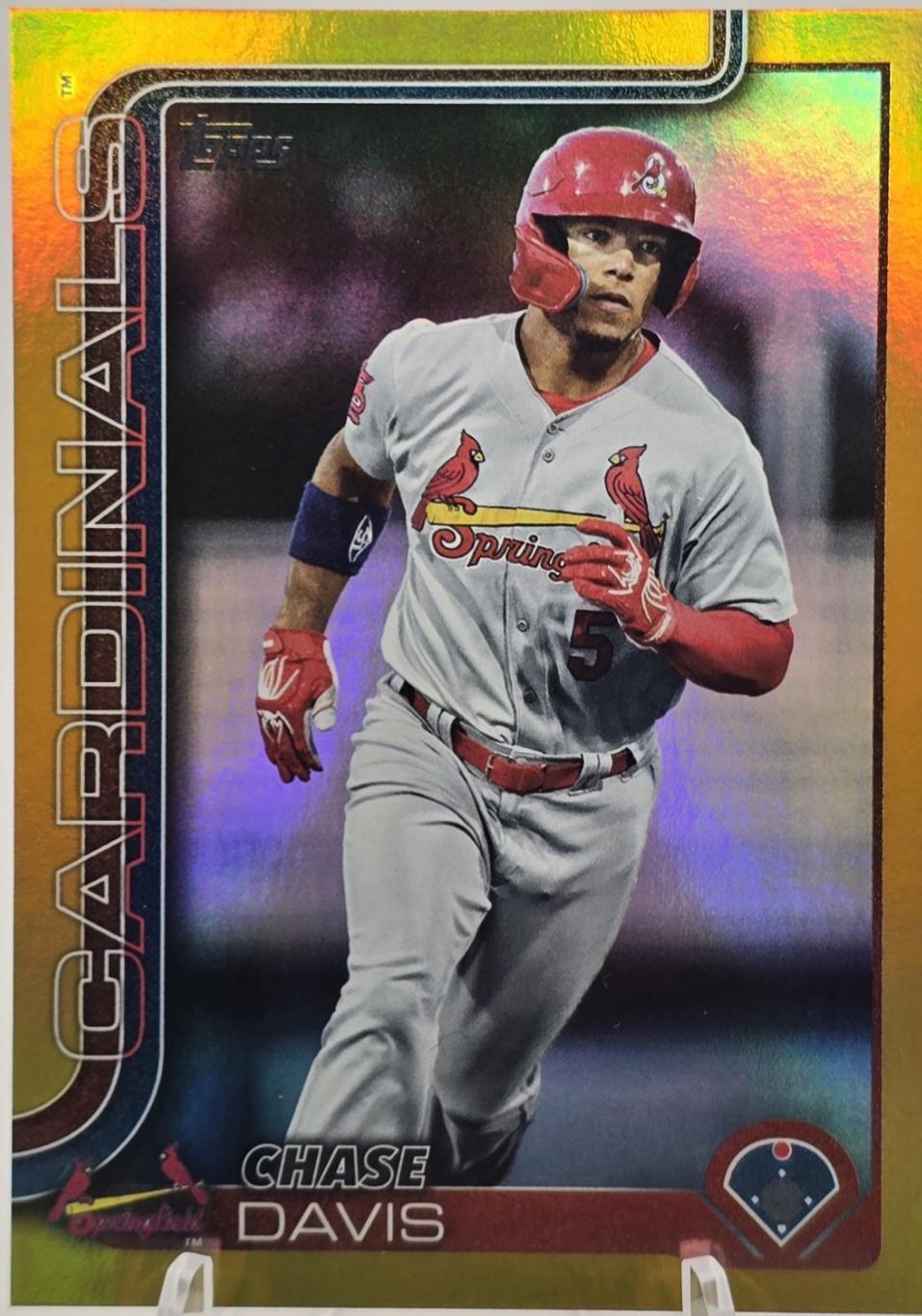 Chase Davis [Gold Refractor] #PDC-154