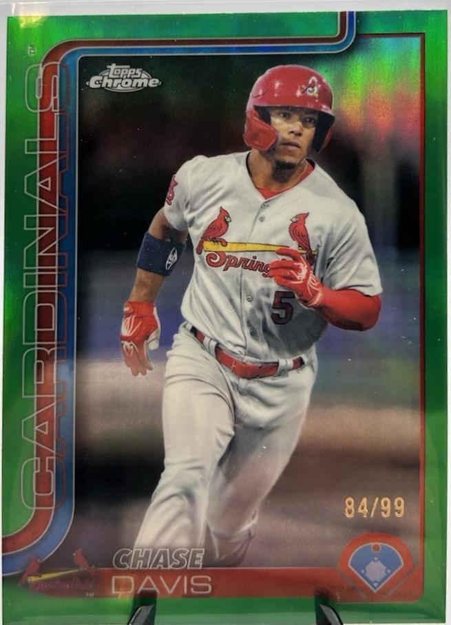Chase Davis [Green Refractor] #PDC-154