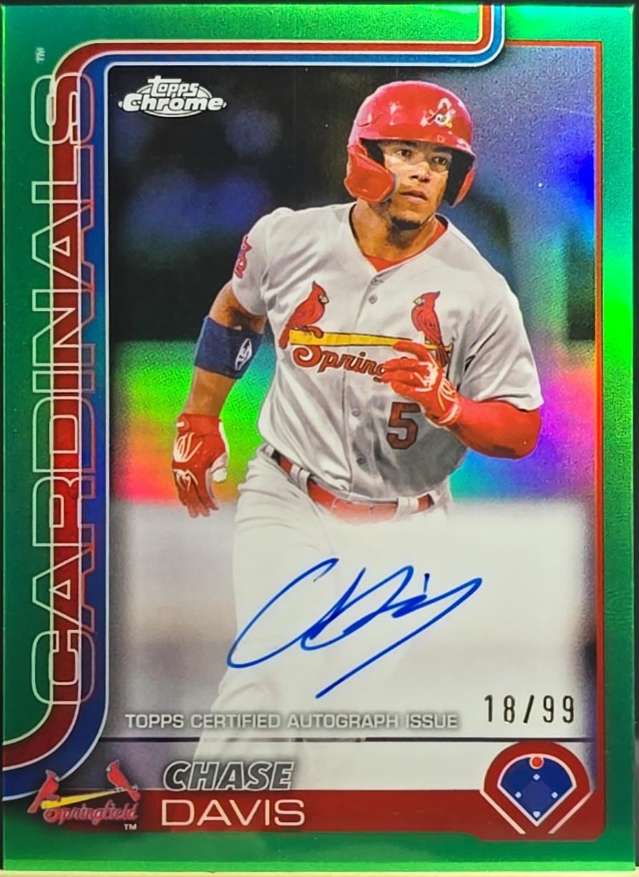 Chase Davis [Green Wave Refractor] #PDC-154