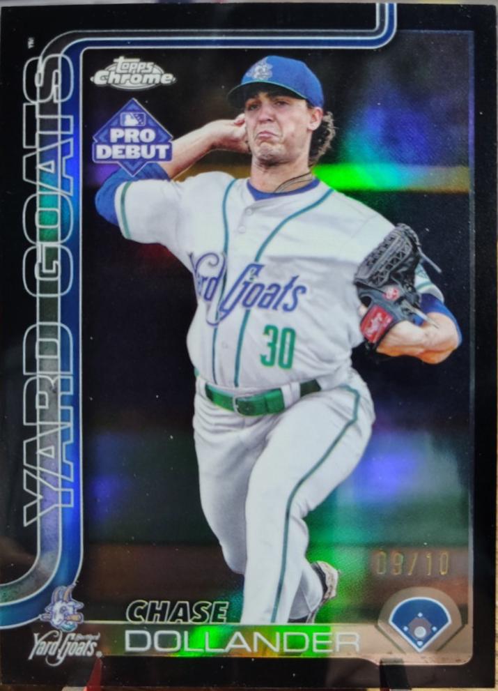 Chase Dollander [Black Refractor] #PDC-50