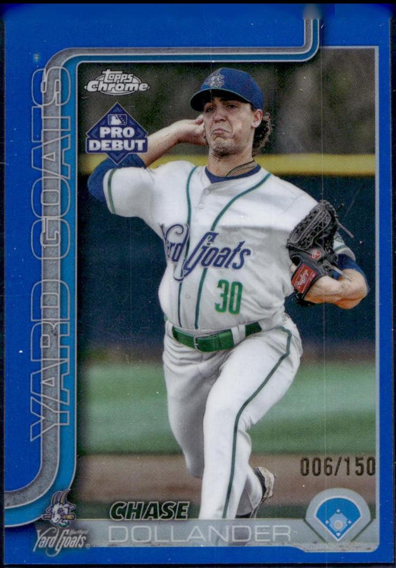 Chase Dollander [Blue Refractor] #PDC-50
