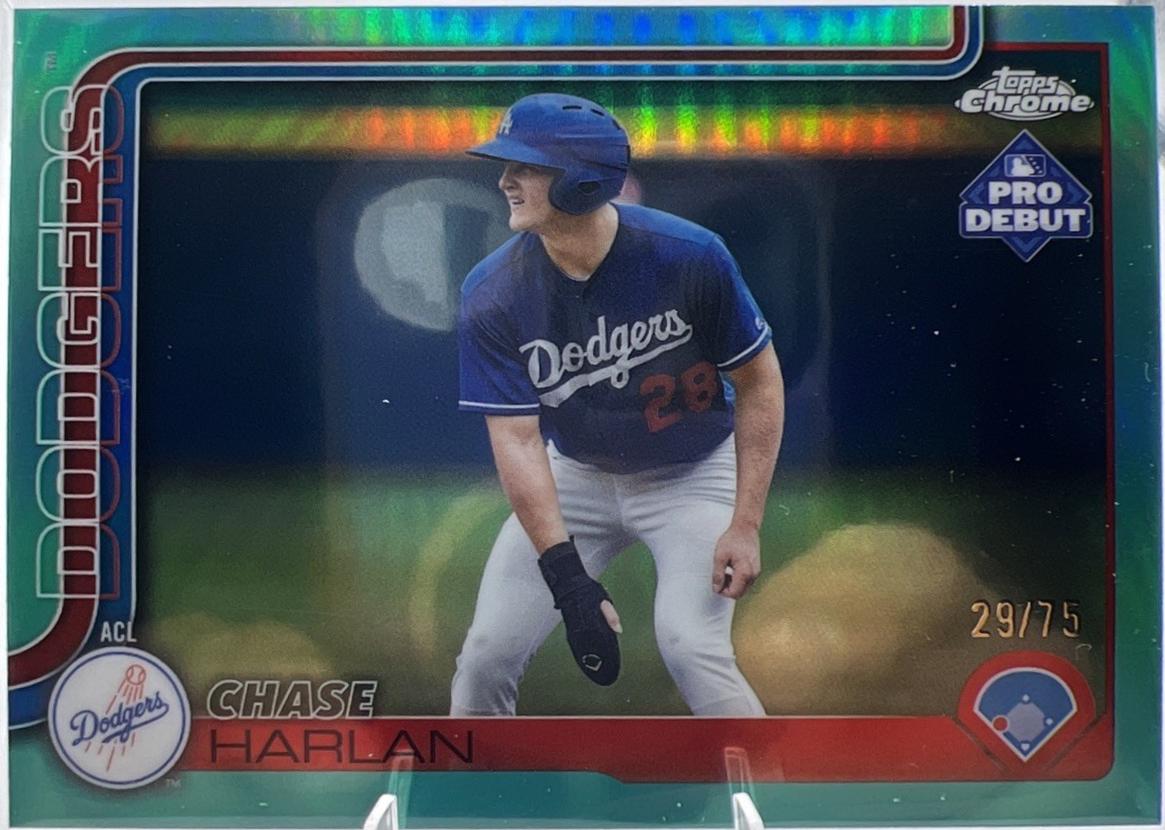 Chase Harlan [Aqua Refractor] #PDC-167