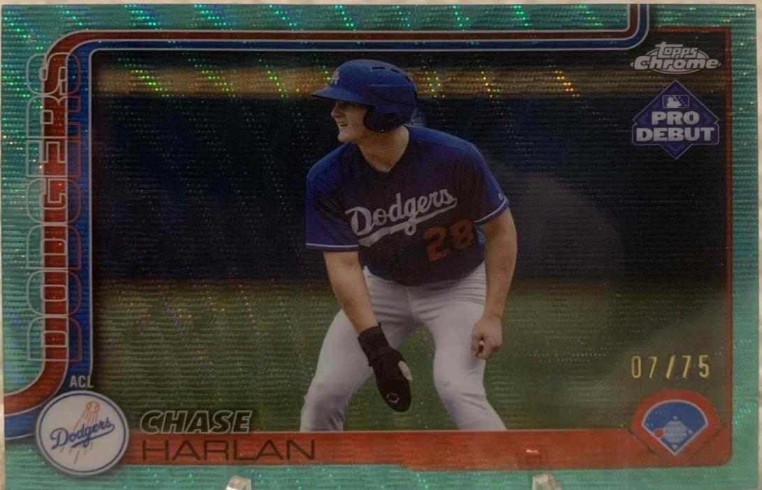 Chase Harlan [Aqua Wave Refractor] #PDC-167
