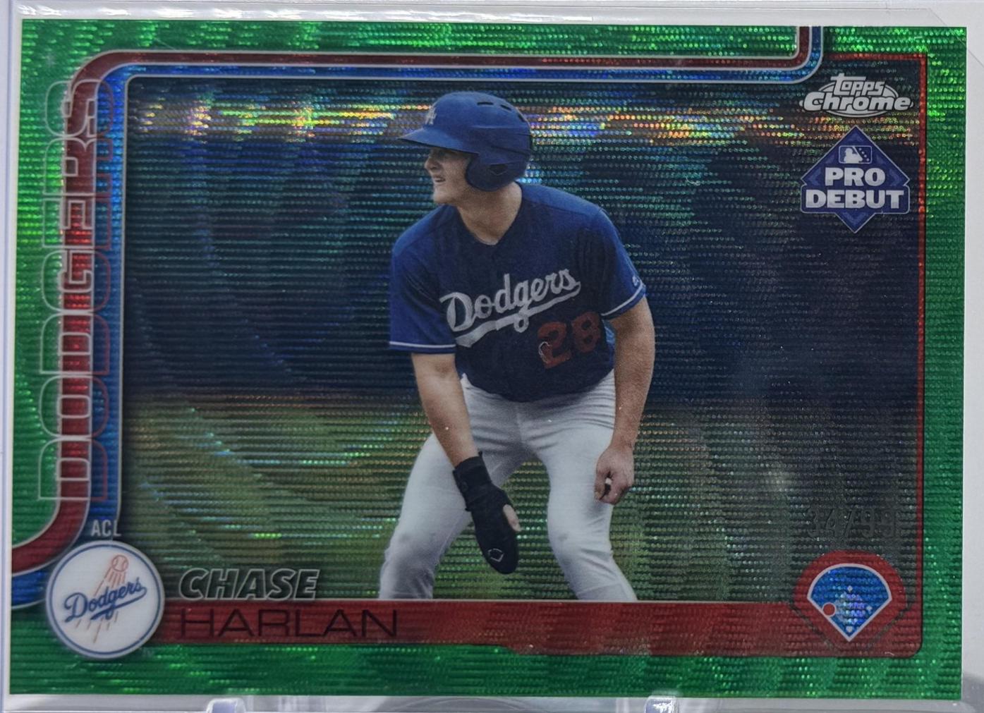 Chase Harlan [Green Wave Refractor] #PDC-167