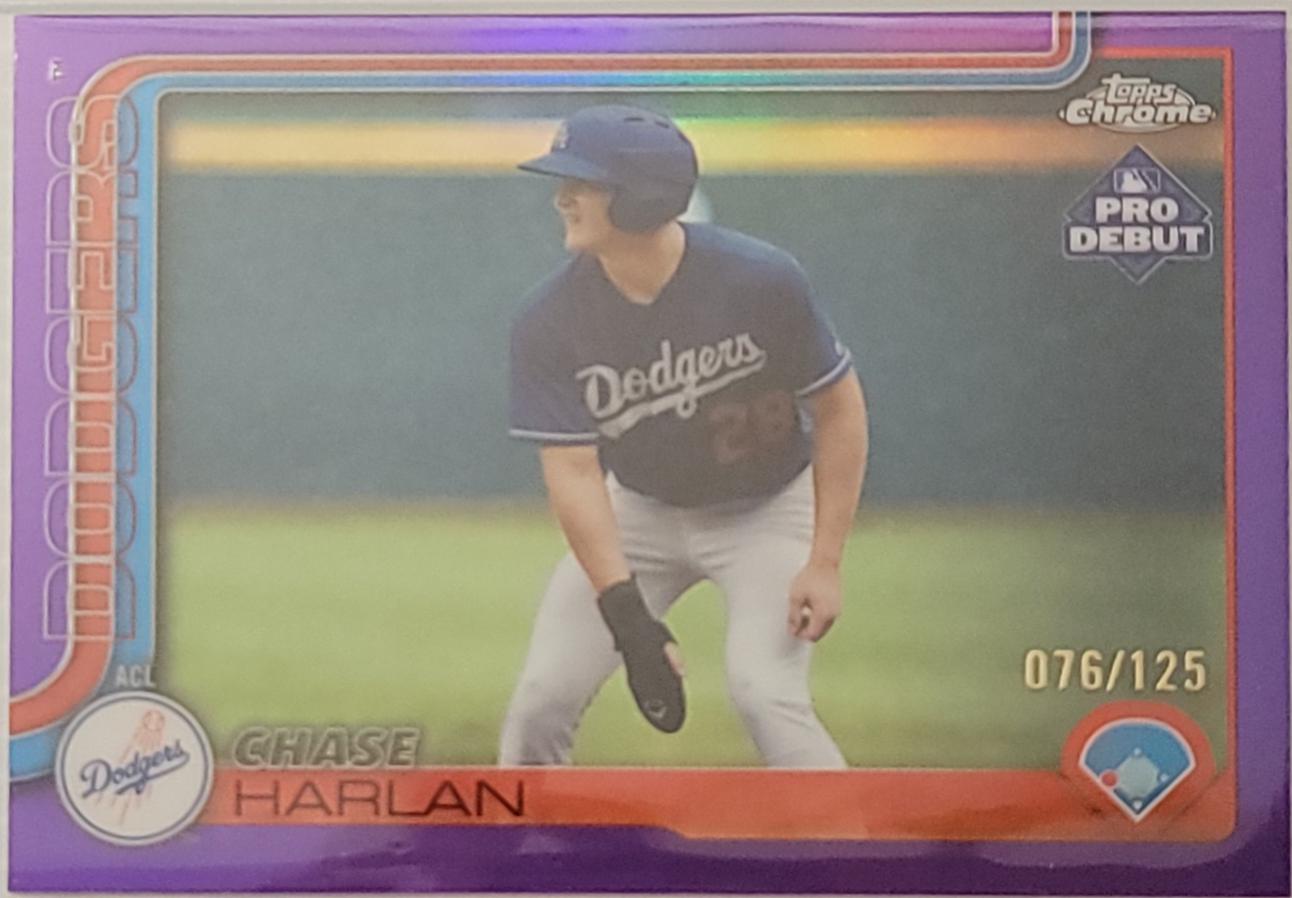 Chase Harlan [Purple Refractor] #PDC-167