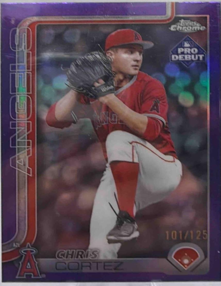 Chris Cortez [Purple Refractor] #PDC-9
