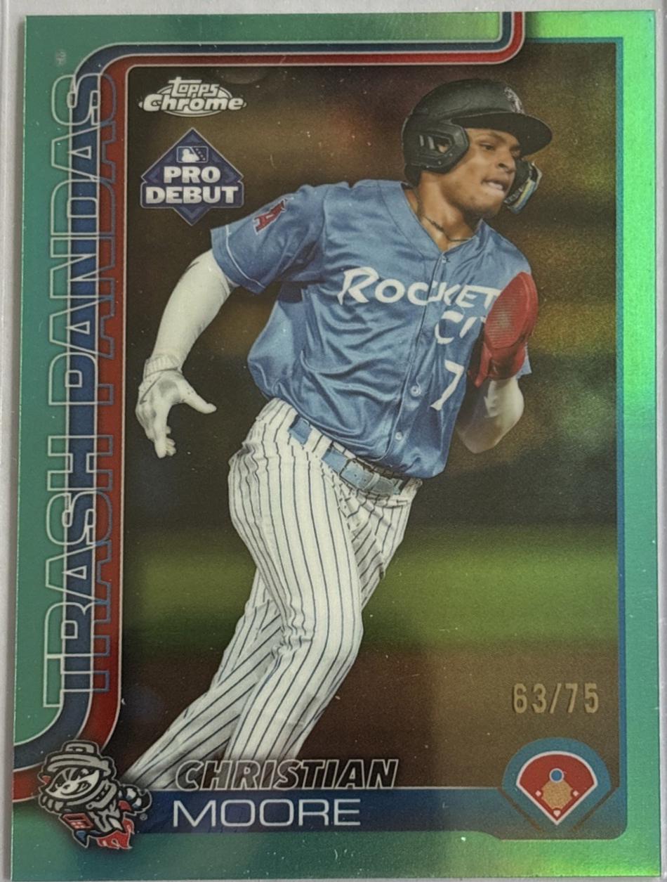 Christian Moore [Aqua Refractor] #PDC-92
