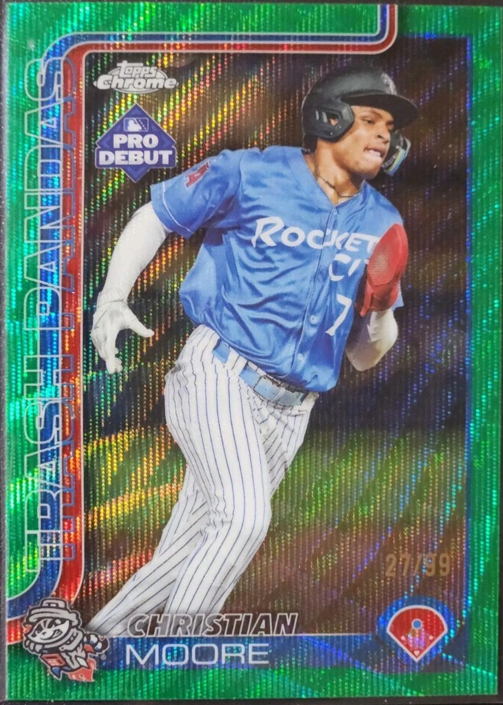 Christian Moore [Green Wave Refractor] #PDC-92