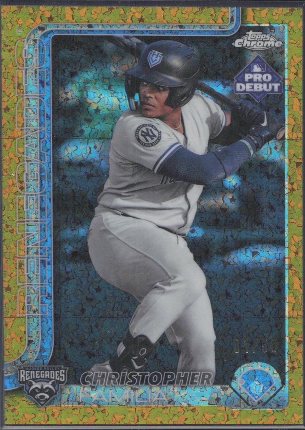 Christopher Familia [Gold Mini-Diamond] #PDC-118