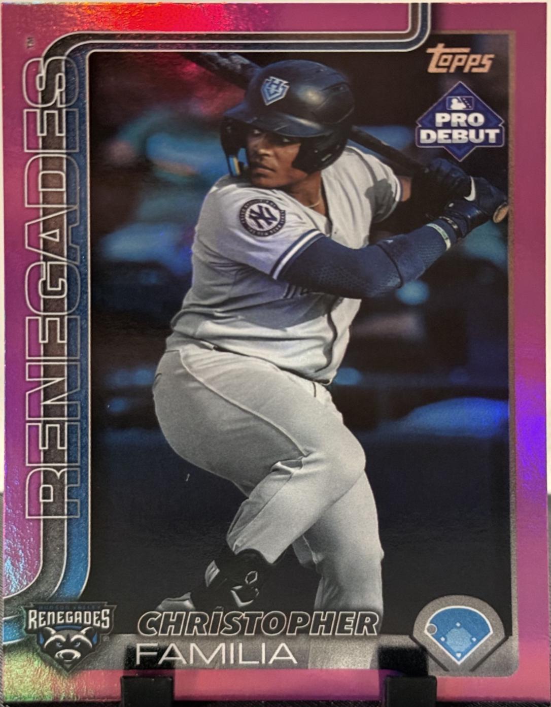 Christopher Familia [Purple Refractor] #PDC-118