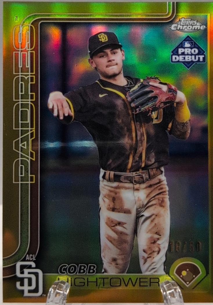 Cobb Hightower [Gold Refractor] #PDC-75