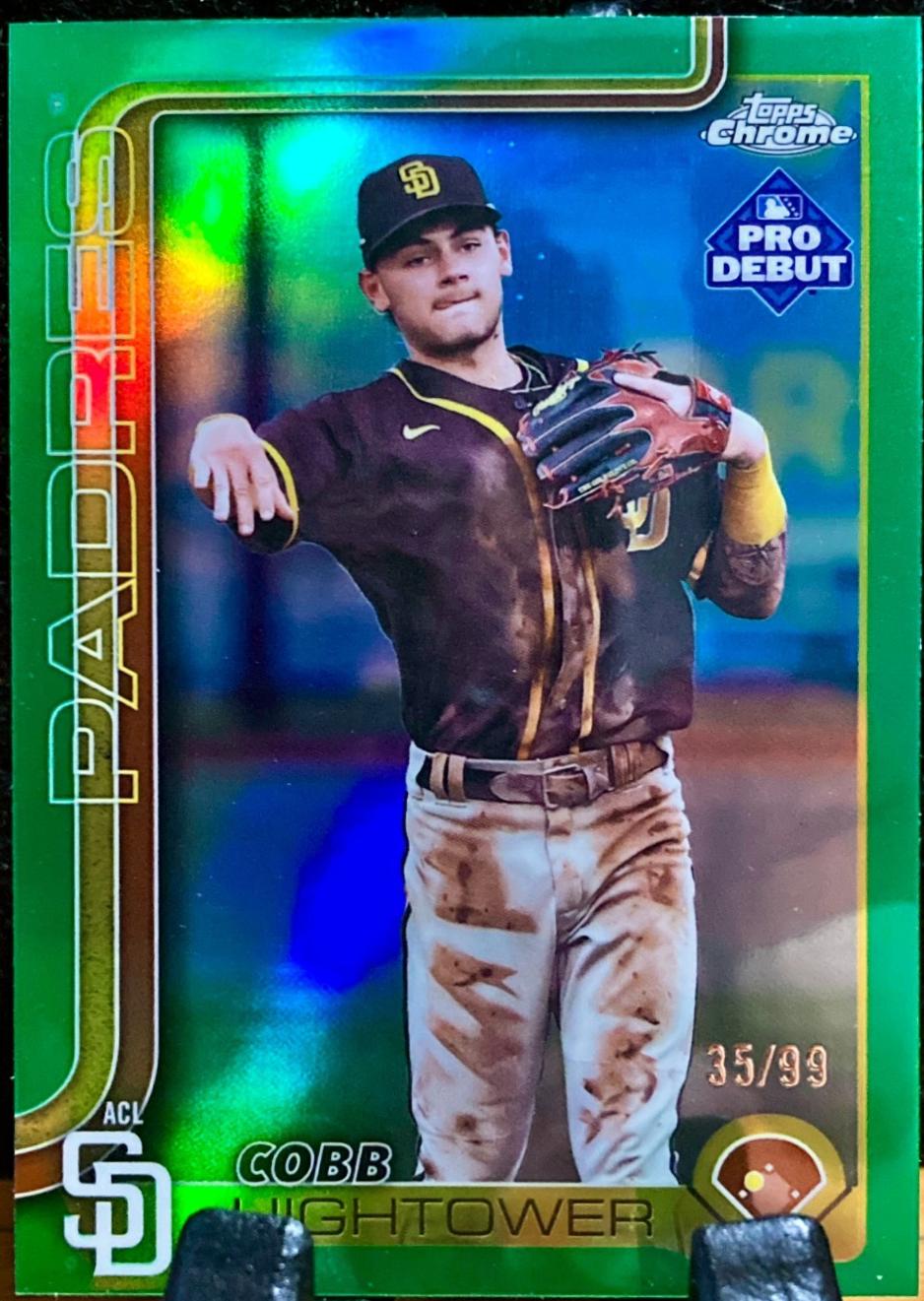 Cobb Hightower [Green Refractor] #PDC-75
