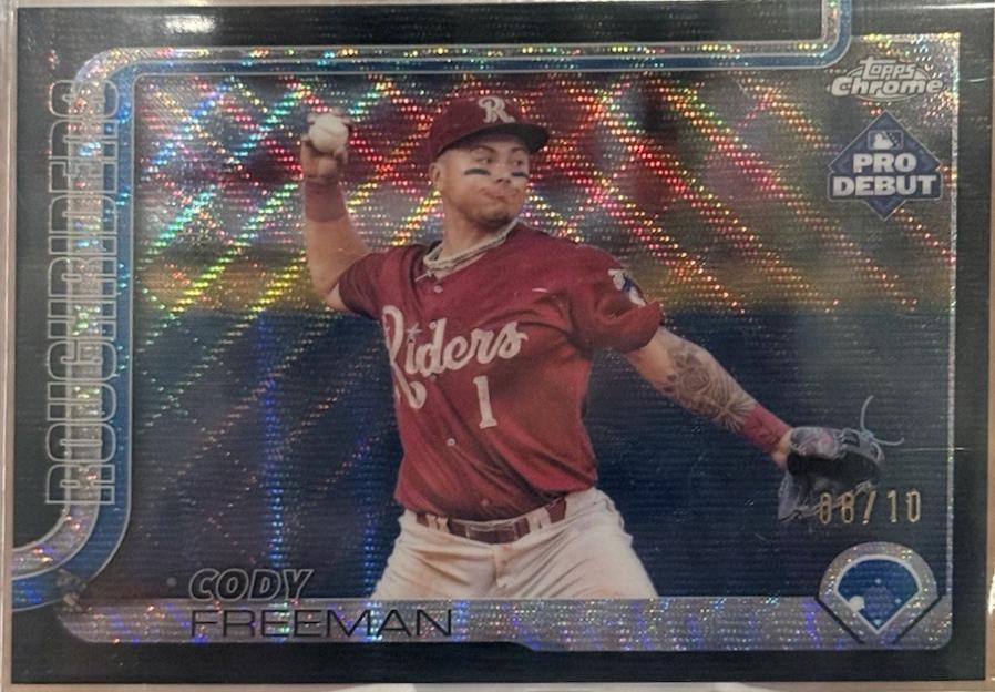 Cody Freeman [Black Wave Refractor] #PDC-97