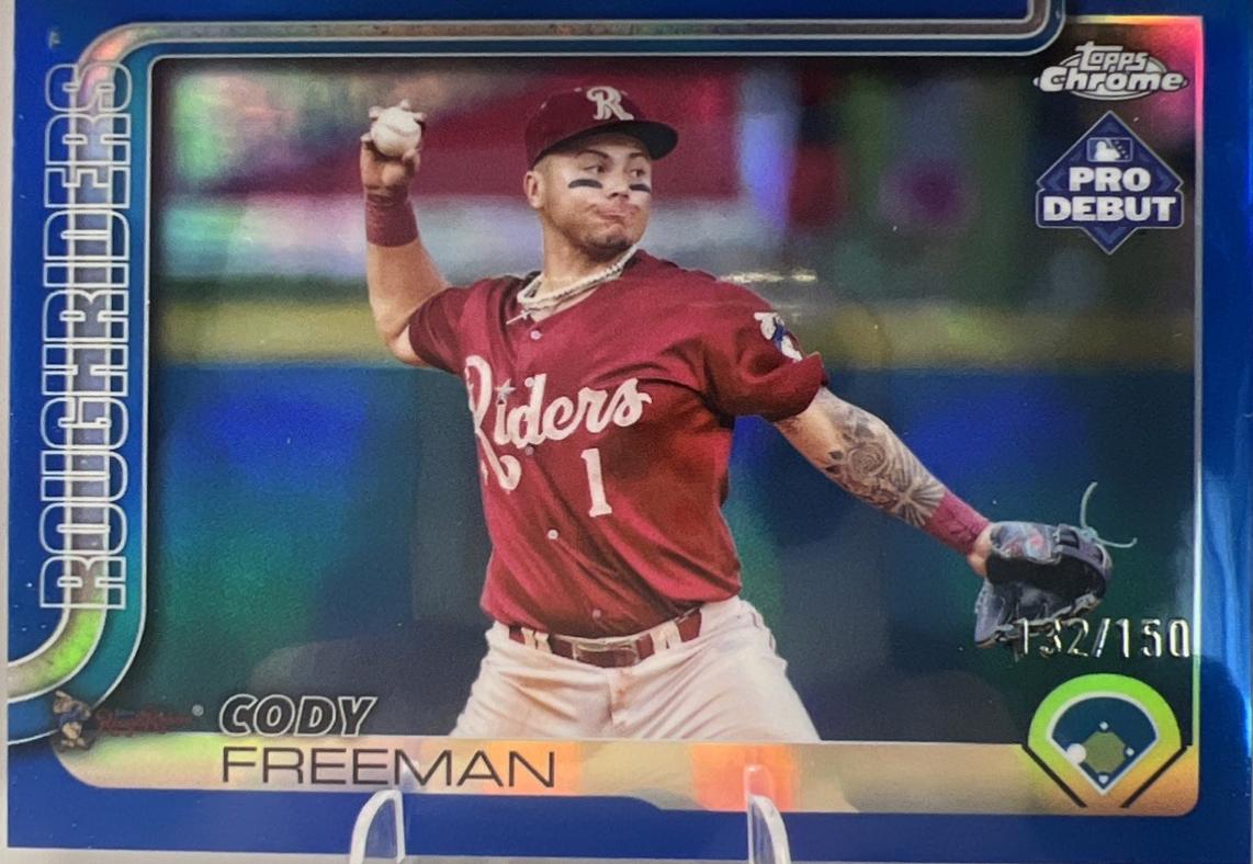 Cody Freeman [Blue Refractor] #PDC-97
