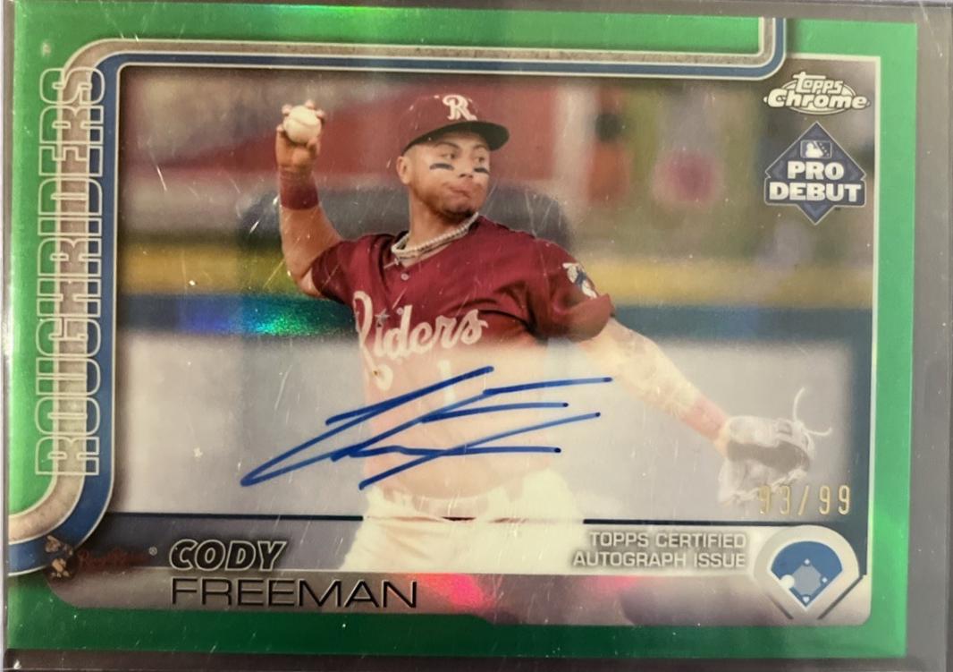Cody Freeman [Green Refractor] #PDC-97
