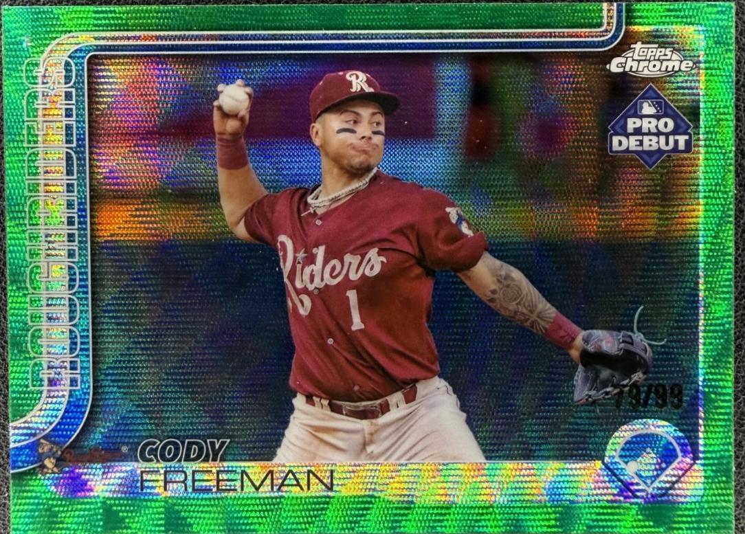 Cody Freeman [Green Wave Refractor] #PDC-97