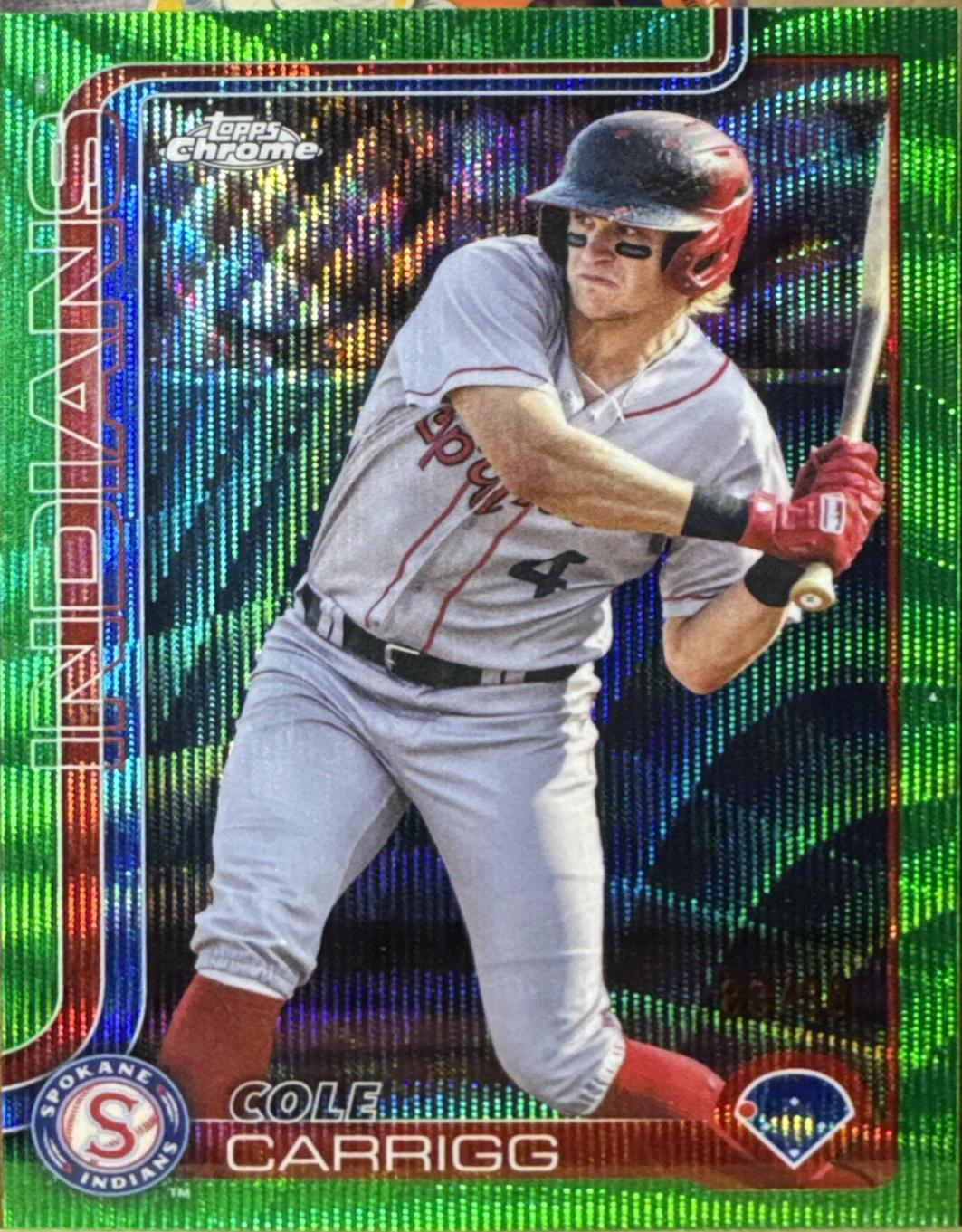 Cole Carrigg [Green Wave Refractor] #PDC-114