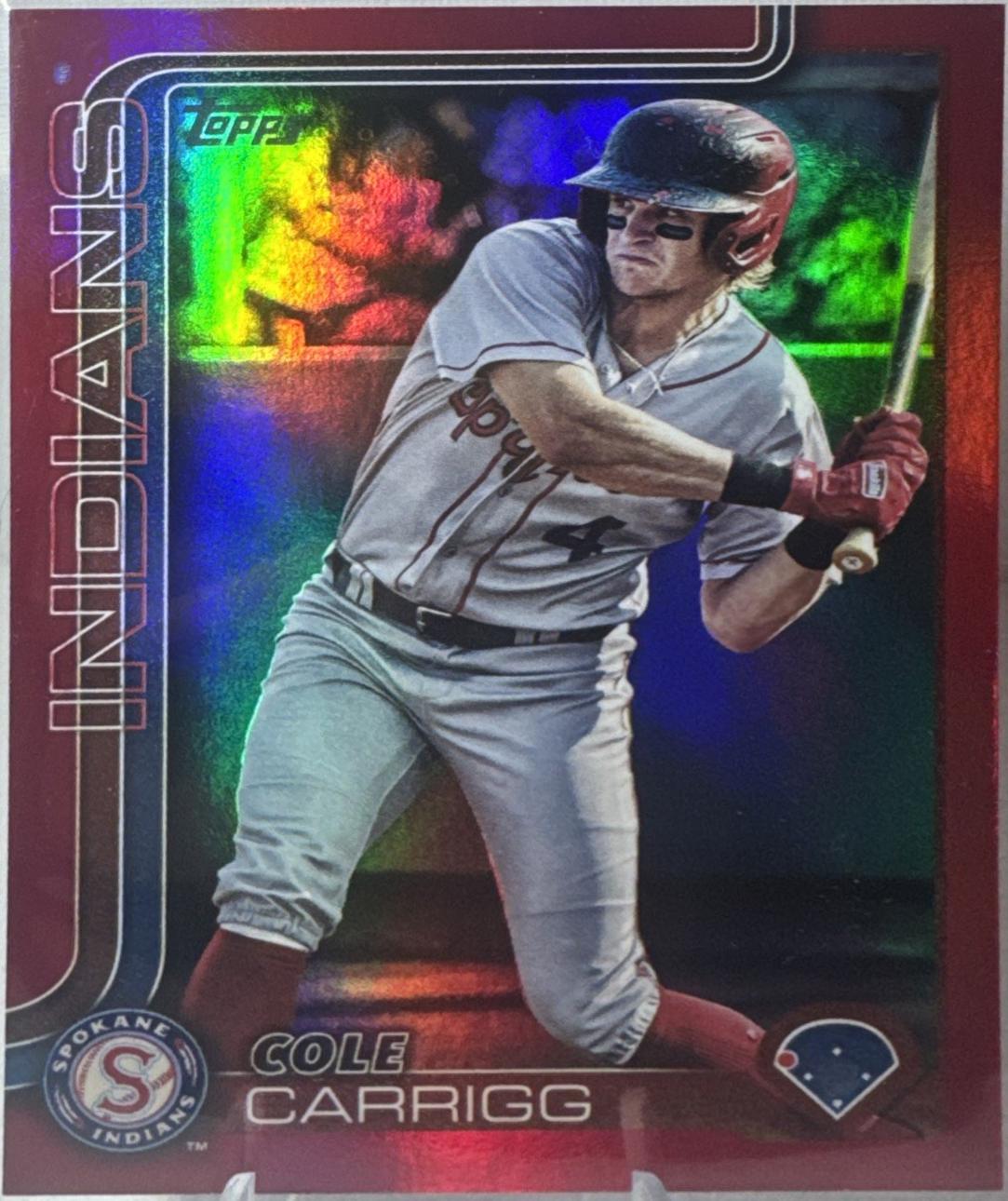 Cole Carrigg [Red Refractor] #PDC-114