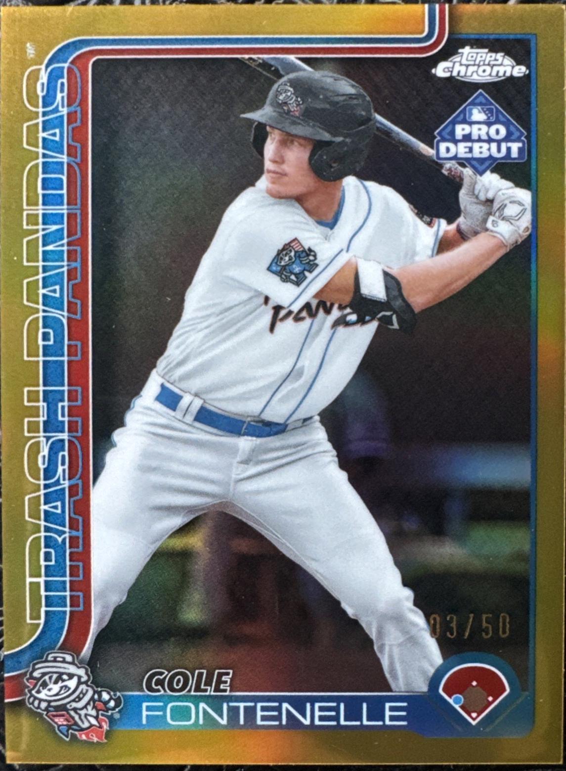 Cole Fontenelle [Gold Refractor] #PDC-111