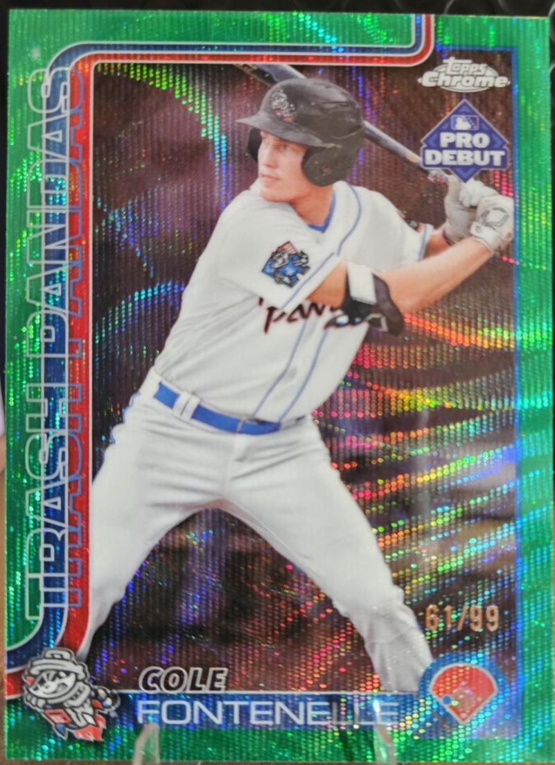 Cole Fontenelle [Green Wave Refractor] #PDC-111
