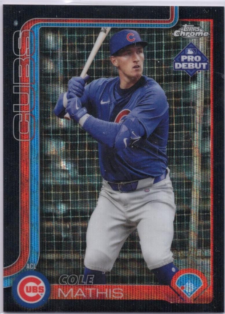 Cole Mathis [Black Wave Refractor] #PDC-43