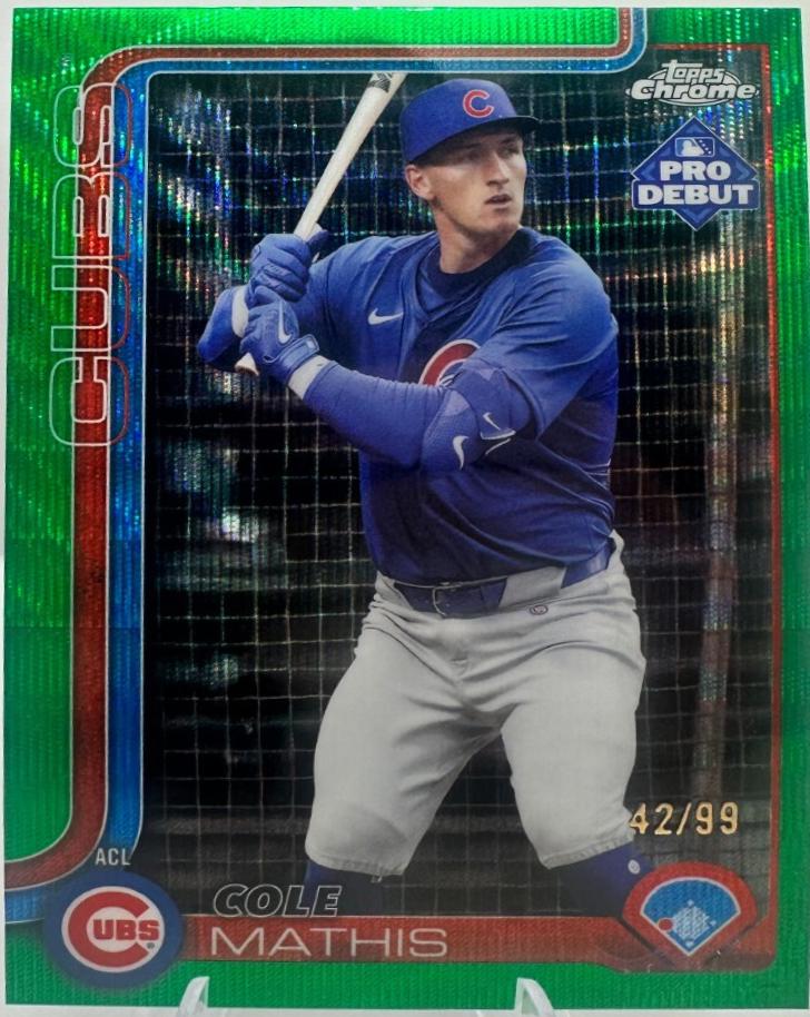 Cole Mathis [Green Refractor] #PDC-43