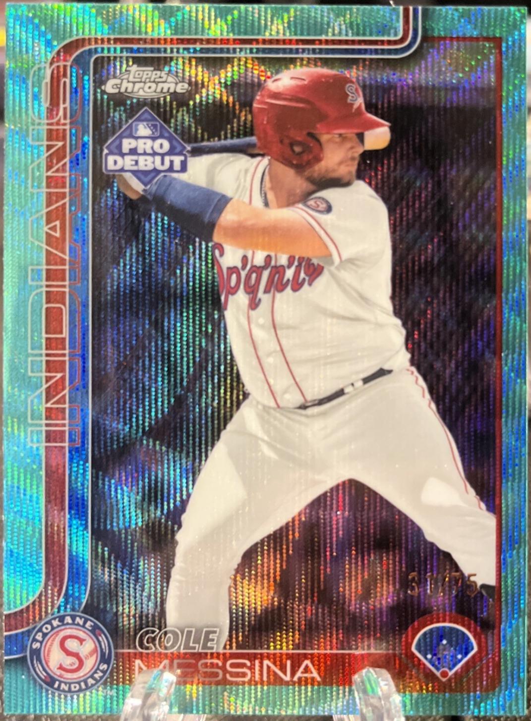 Cole Messina [Aqua Wave Refractor] #PDC-176