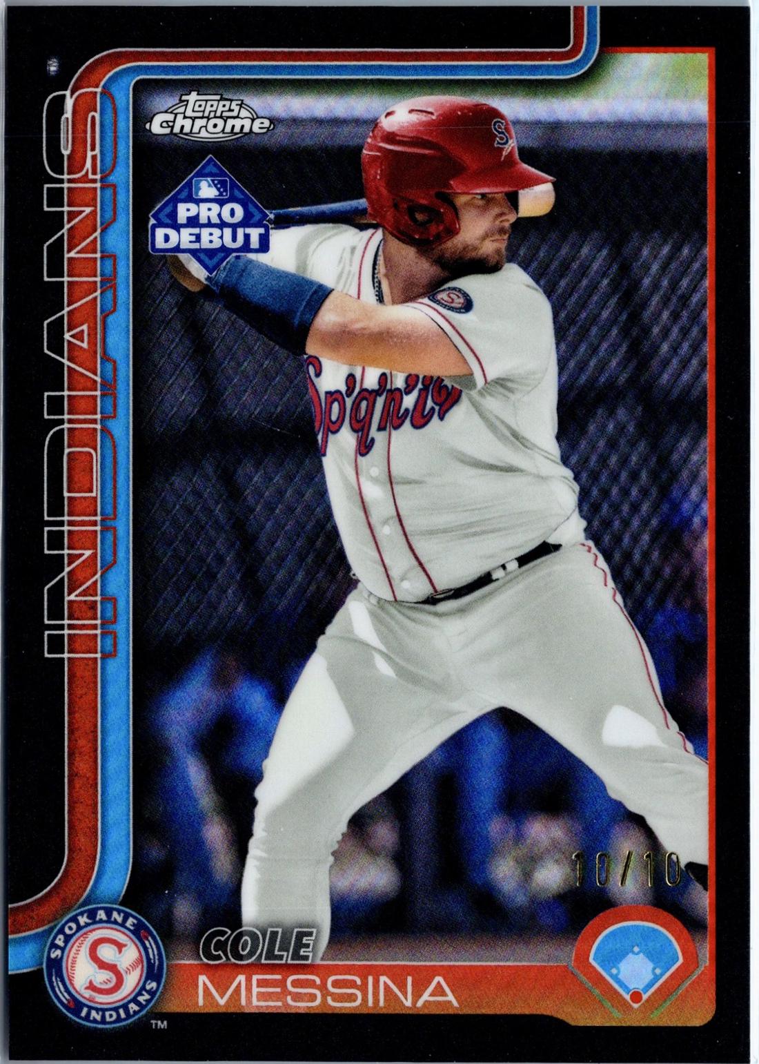 Cole Messina [Black Refractor] #PDC-176