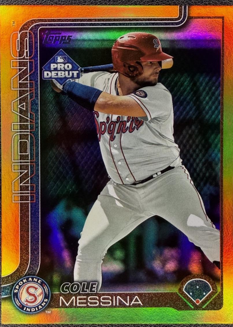 Cole Messina [Gold Refractor] #PDC-176