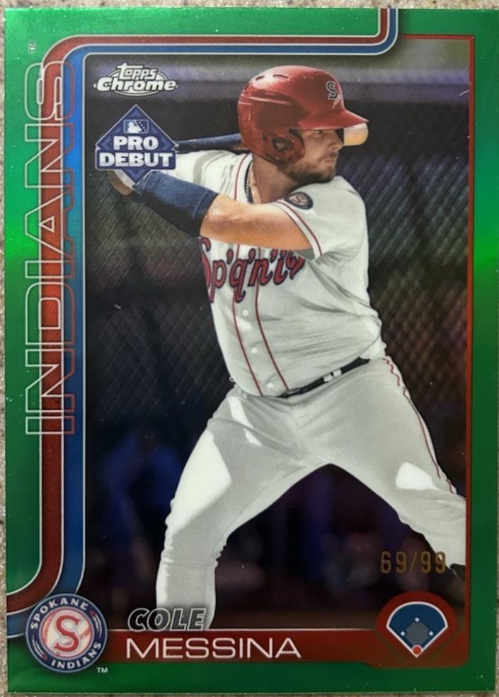 Cole Messina [Green Refractor] #PDC-176