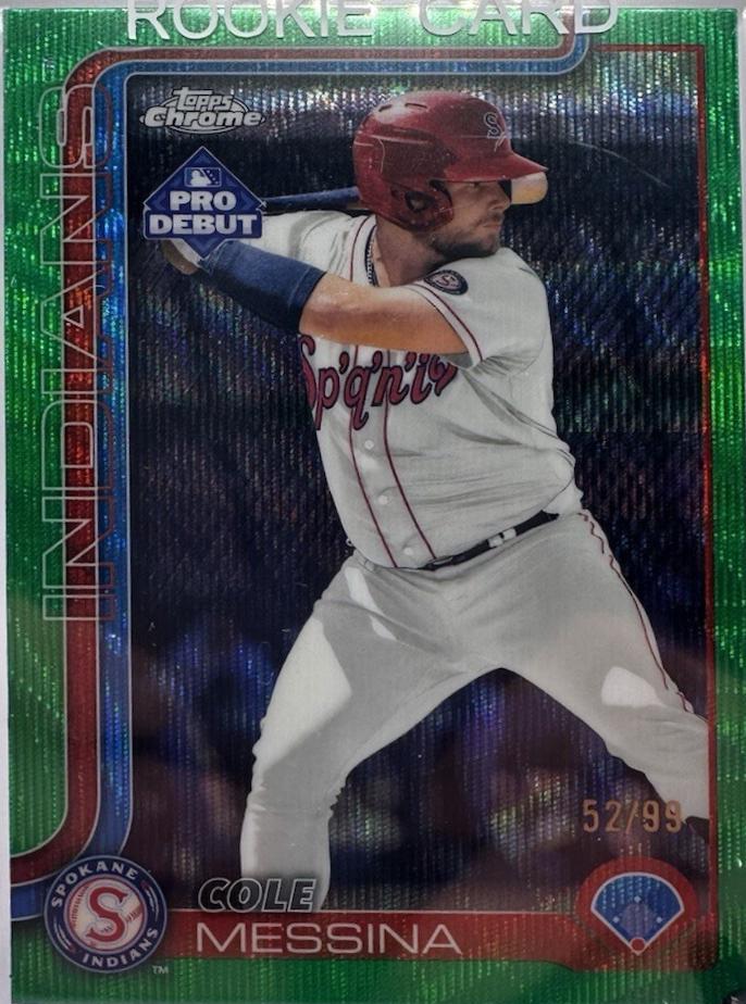 Cole Messina [Green Wave Refractor] #PDC-176