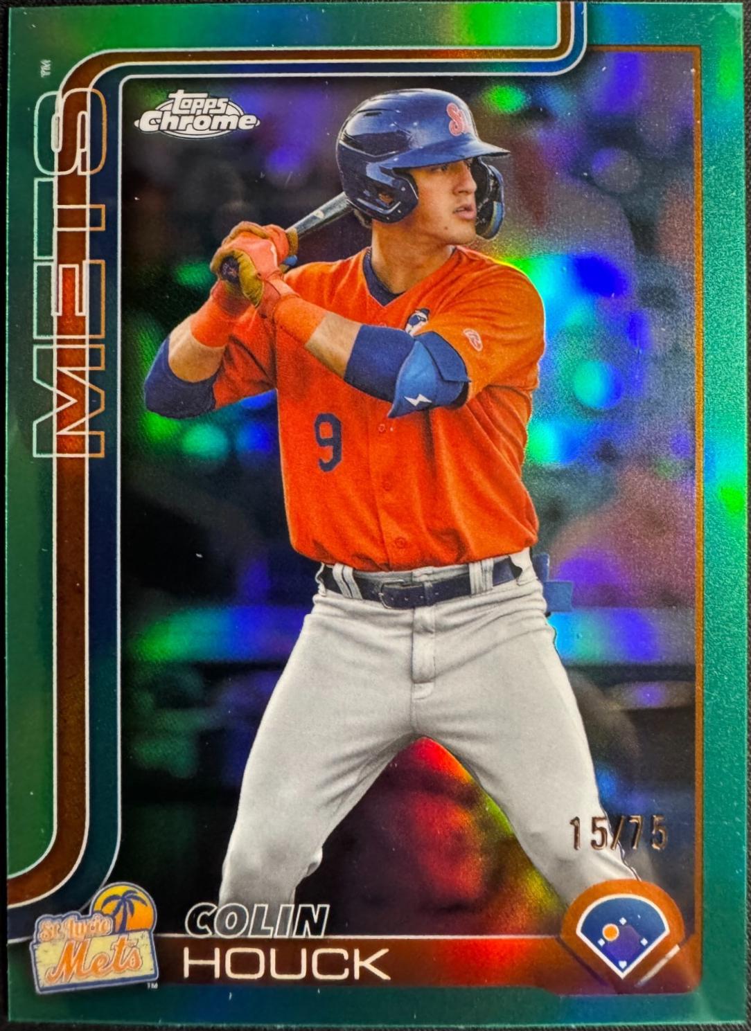 Colin Houck [Aqua Refractor] #PDC-57