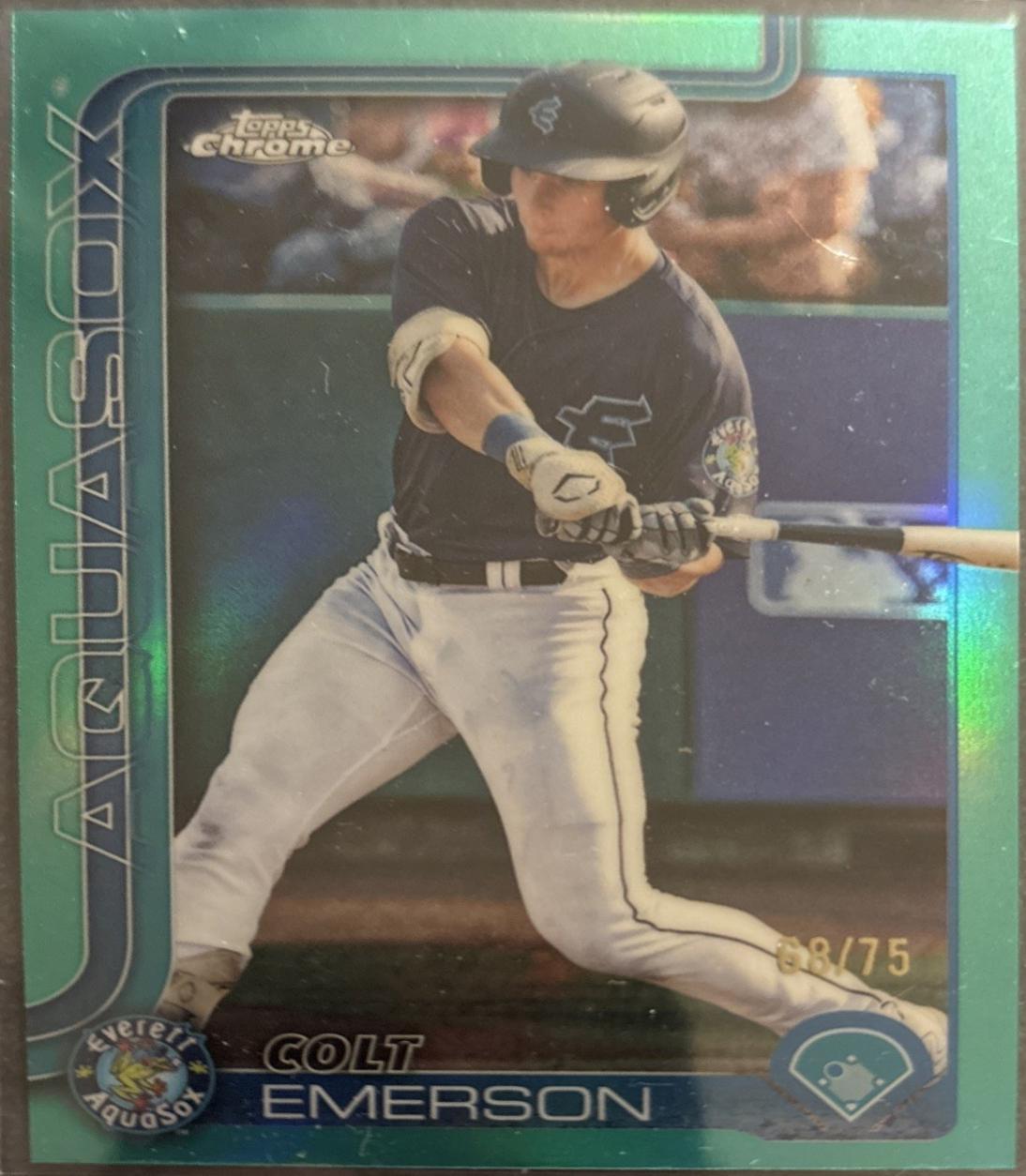 Colt Emerson [Aqua Refractor] #PDC-33