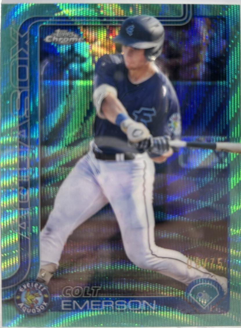 Colt Emerson [Aqua Wave Refractor] #PDC-33