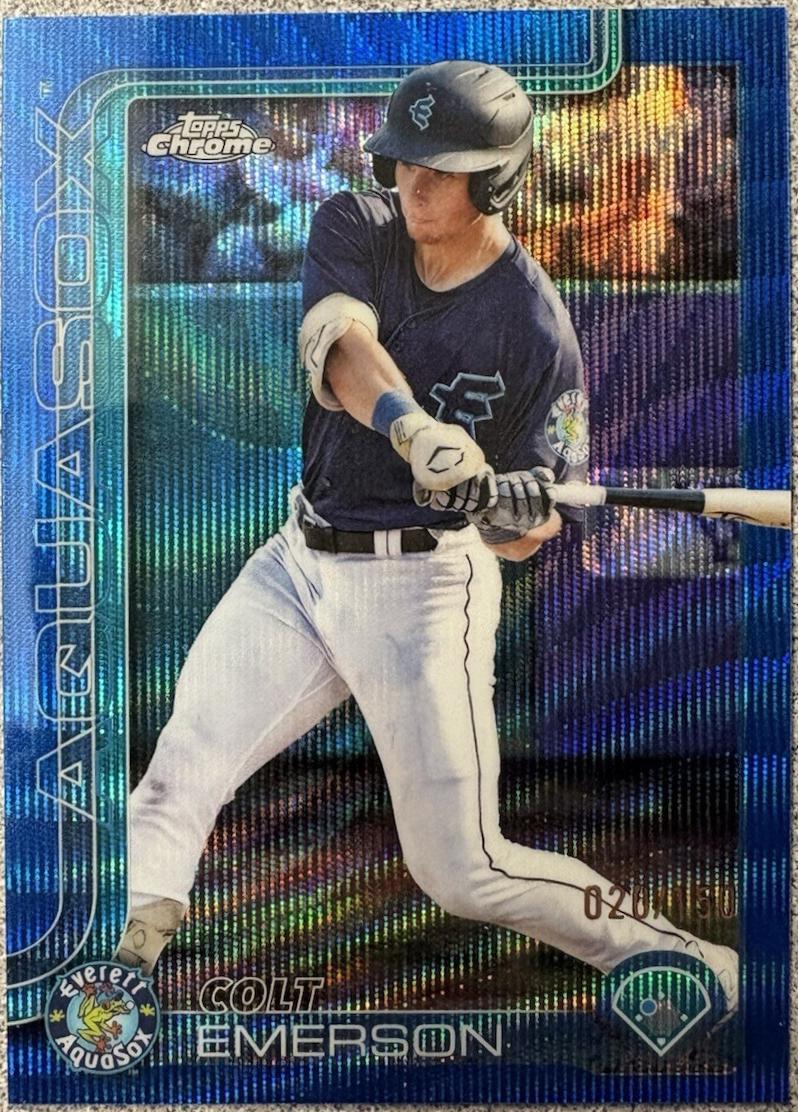 Colt Emerson [Blue Wave Refractor] #PDC-33